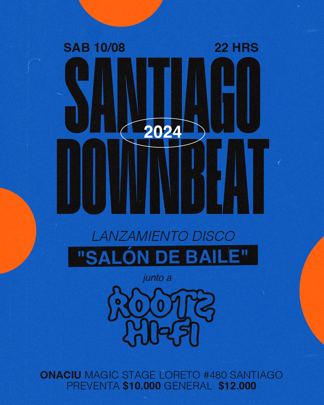 NACIONAL// Santiago Downbeat lanza “Salón de baile” su nuevo disco de estudio.