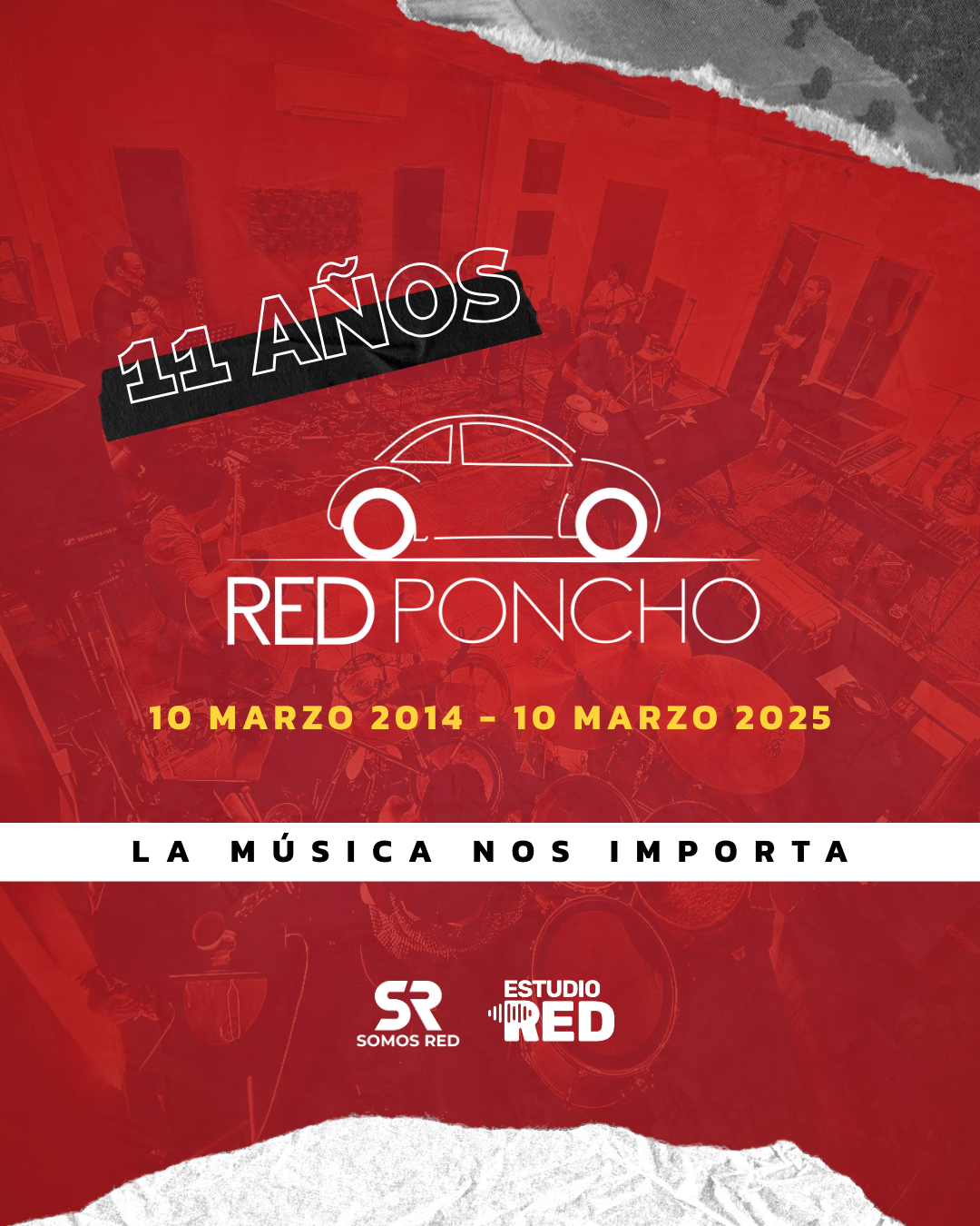 NACIONAL// Red Poncho celebra 11 años impulsando la música chilena.