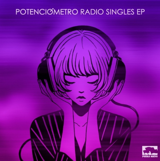 “Radio Singles”, del trío electrónico chileno Potenciómetro, compuesto por los músicos René Roco, Polwor y Mika