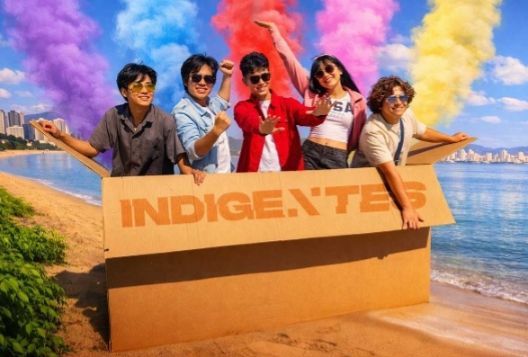 Indigentes presenta “Buscando Colores”,su nuevo single y videoclip grabado en Brasil