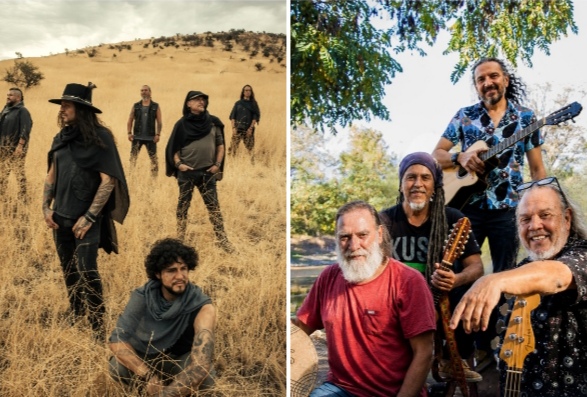 En el Día de los Muertos Kuervos del Sur y Largo Tour Ensamble se unen en un gran concierto de rock andino